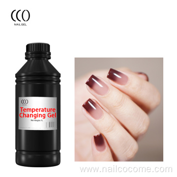 CCO Hot Sale OEM temperature change UV nail gel polish bulk